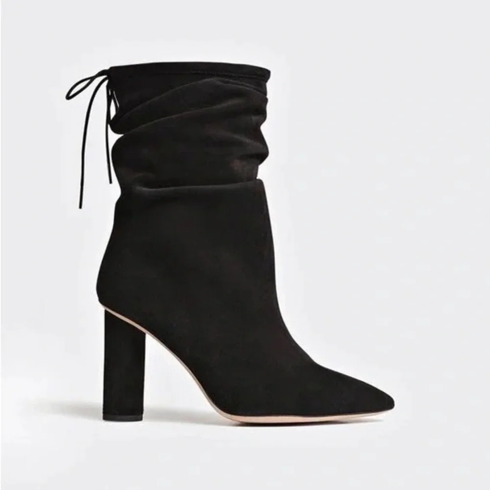 IRO Slouchy pull on Boots Tied back - Picture 15 of 15